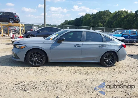 2023 Honda Civic Sport from USA, damaged, VIN 2HGFE2F54PH554871